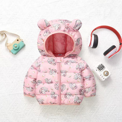 A Children's warm jacket