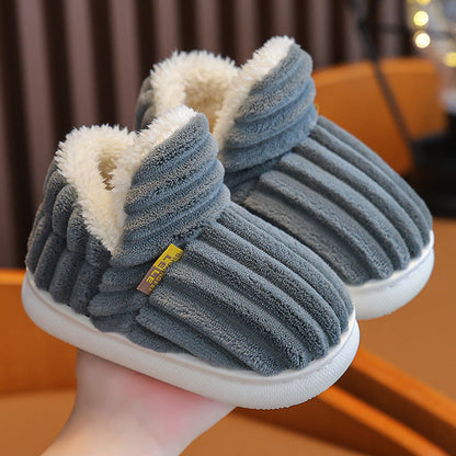 A children's thermal slippers