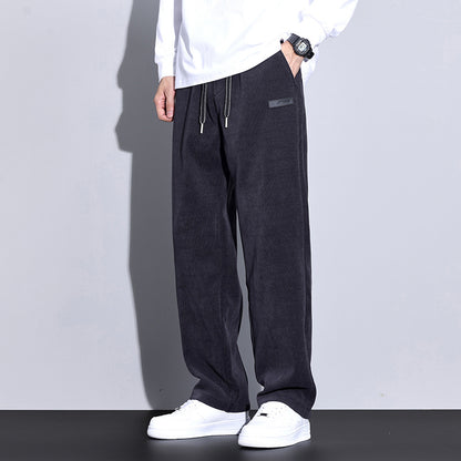A men's fleece trousers