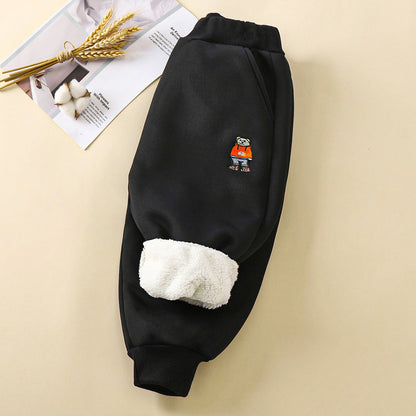 A children's fleece pants