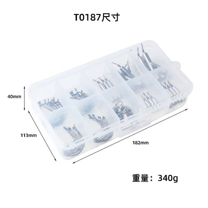 A inverted fishing lead pendant primary color set