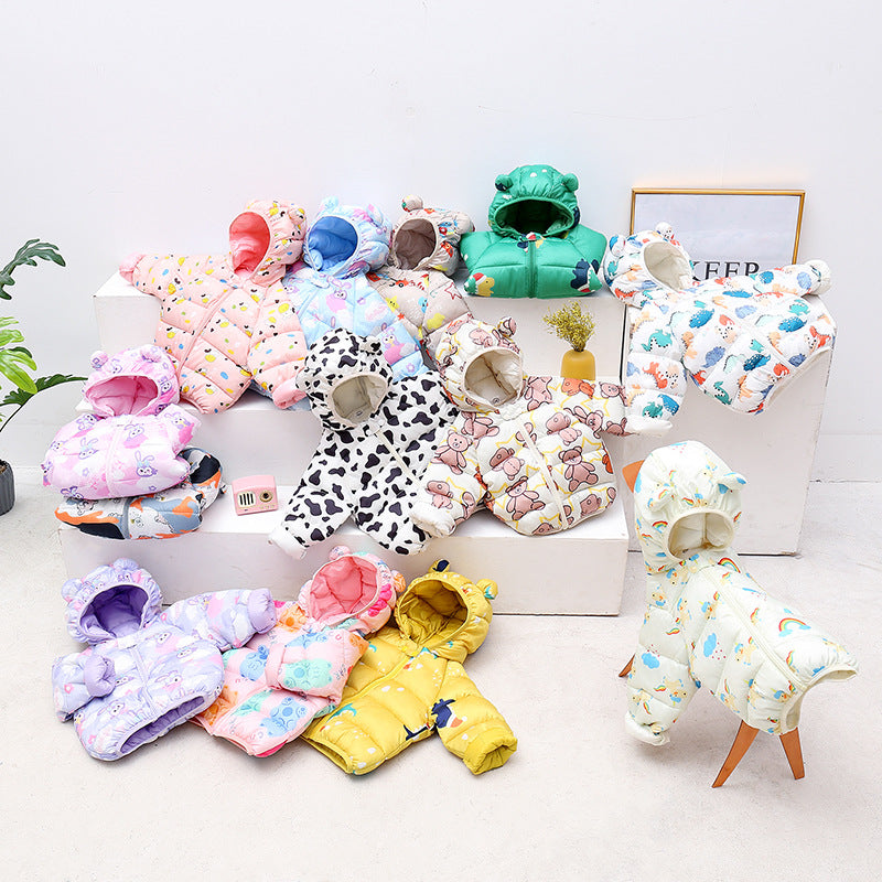 A Children's warm jacket