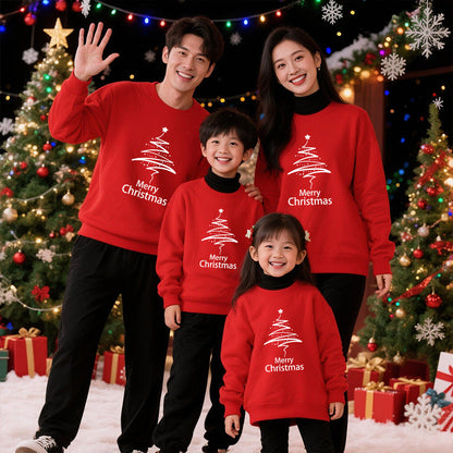 A children's adult parent-child sweater