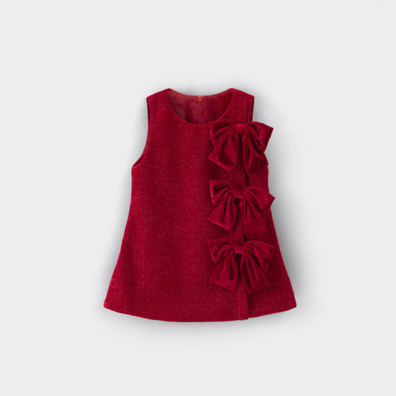 A children's winter dress