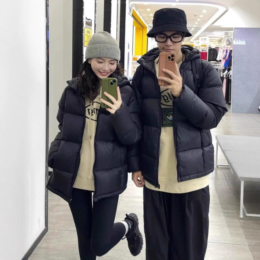 A Couple jacket is the same style for both men and women