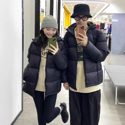 A Couple jacket is the same style for both men and women