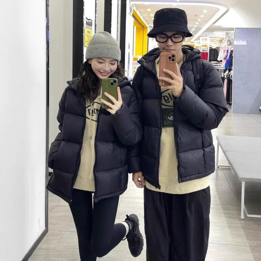 A Couple jacket is the same style for both men and women