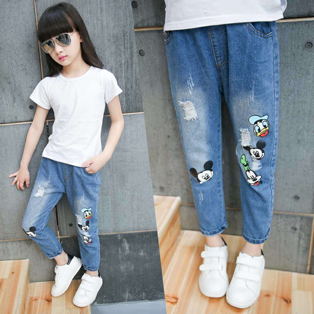 A Children's Denim Pants