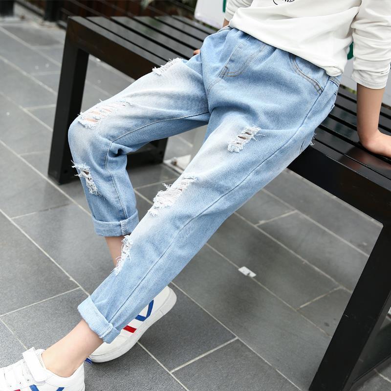 A Children's Denim Pants