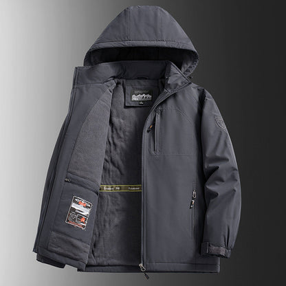 A men's fleece jacket