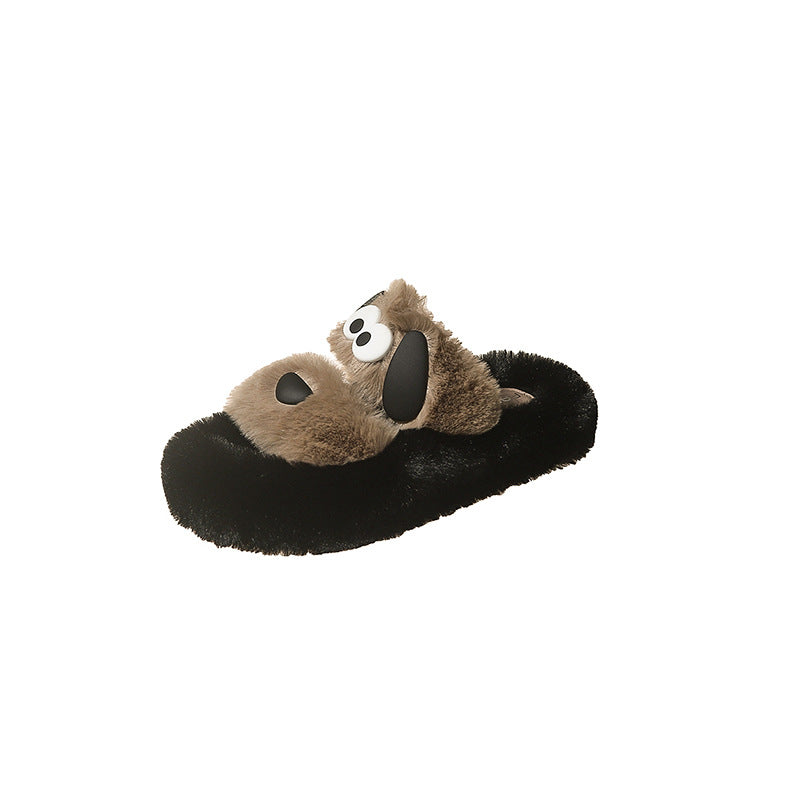 A plush slipper