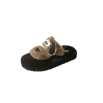 A plush slipper
