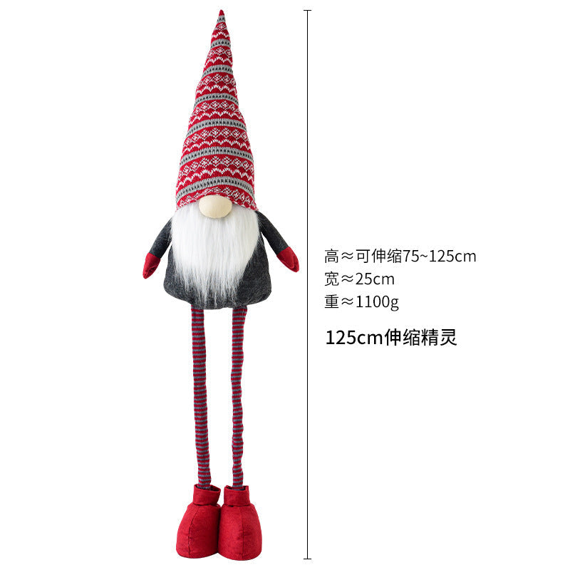 A telescopic doll scene ornament