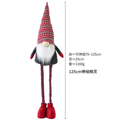 A telescopic doll scene ornament