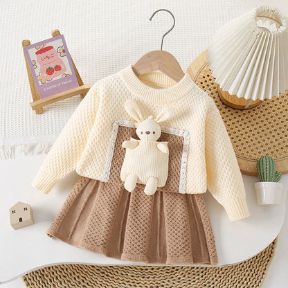 A children's sweater set