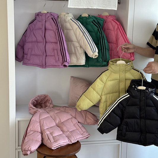 A Korean version of children's cotton clothes autumn and winter casual cotton-padded clothes jacket boys and girls down cotton clothes cross-border foreign trade children's clothing