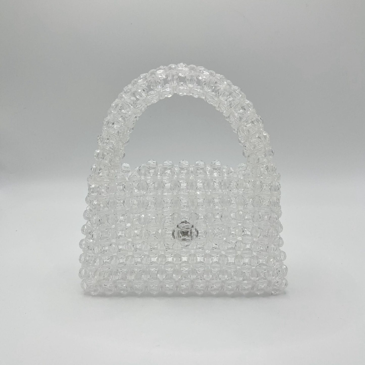 A niche design bag women's summer high-value girlfriends with the same multi-color cut beaded bag handmade DIY handbag