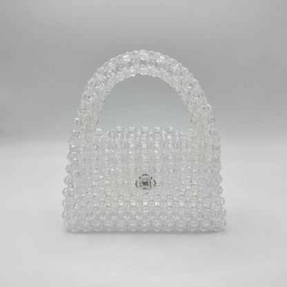 A niche design bag women's summer high-value girlfriends with the same multi-color cut beaded bag handmade DIY handbag