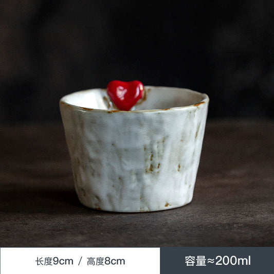 A ceramic teacup