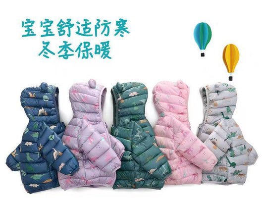 A Children's warm jacket