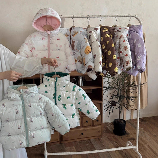 A Children's reversible warm jacket