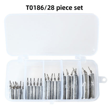 A inverted fishing lead pendant primary color set