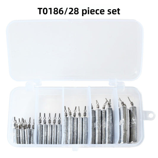 A inverted fishing lead pendant primary color set