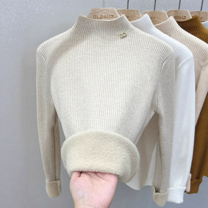 A Knitted sweater thermal top