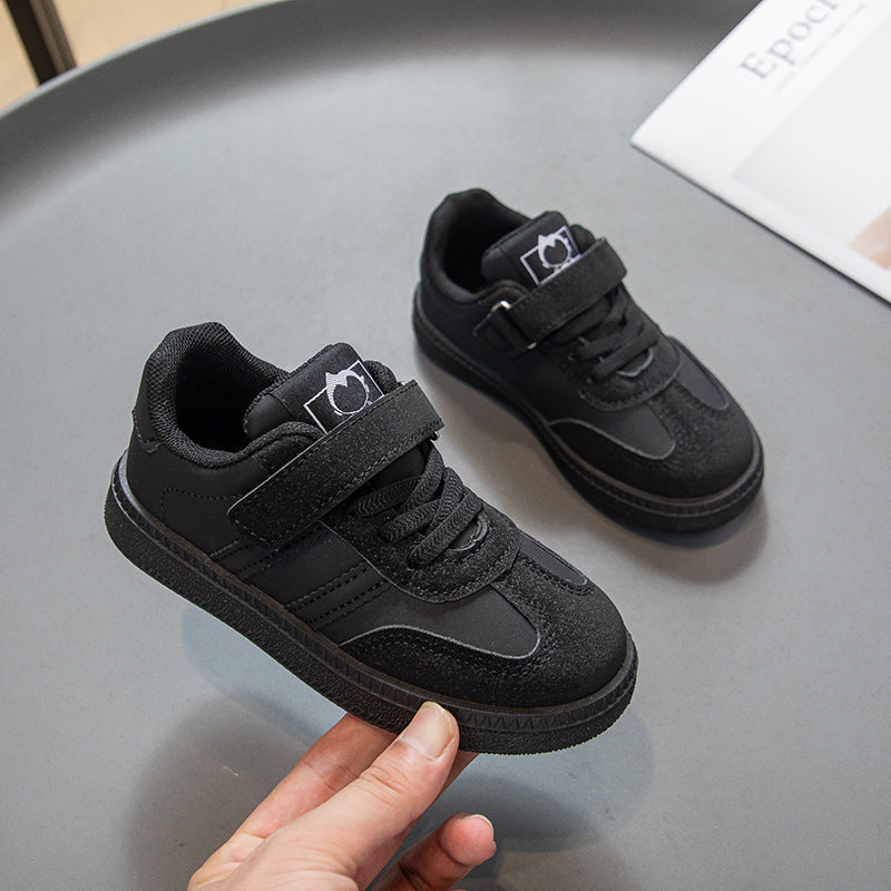 A Spring and Autumn New Boys Versatile Non-slip Breathable Student Board Shoes Children's Soft-soled German Training Shoes