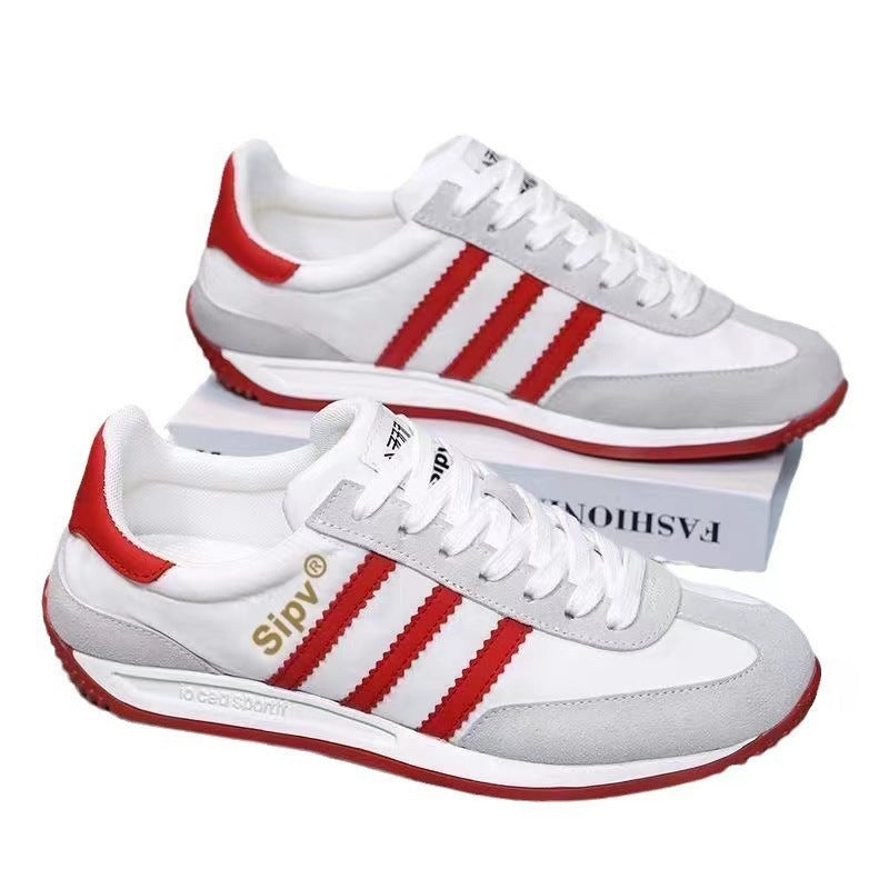 A Men's Forrest Gump Shoes Lightweight Breathable Sneakers Low Top Versatile Casual Shoes Outdoor Fashion Men's Shoes