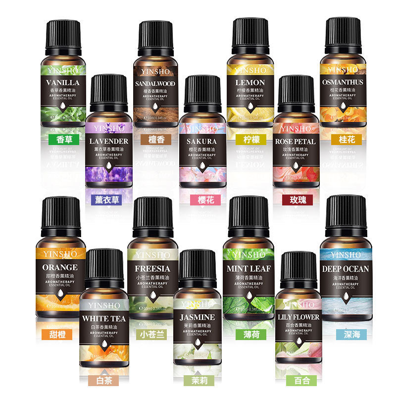 A Fireless aromatherapy essential oil for household air freshening and water-soluble humidifiers