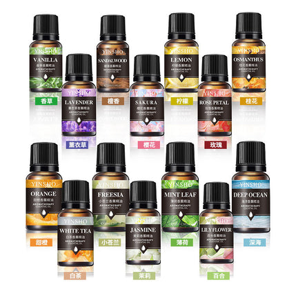 A Fireless aromatherapy essential oil for household air freshening and water-soluble humidifiers