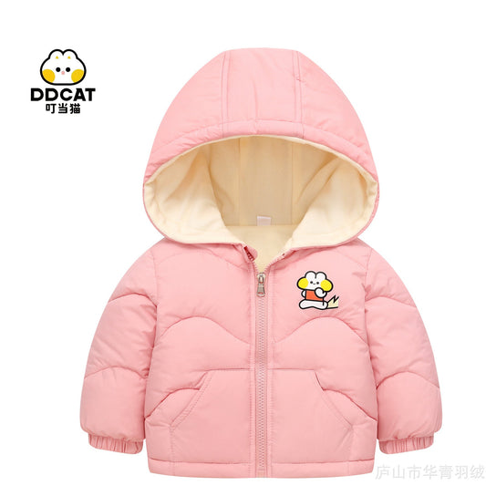 A Children's warm jacket