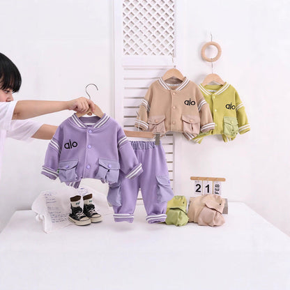 A children's fleece set