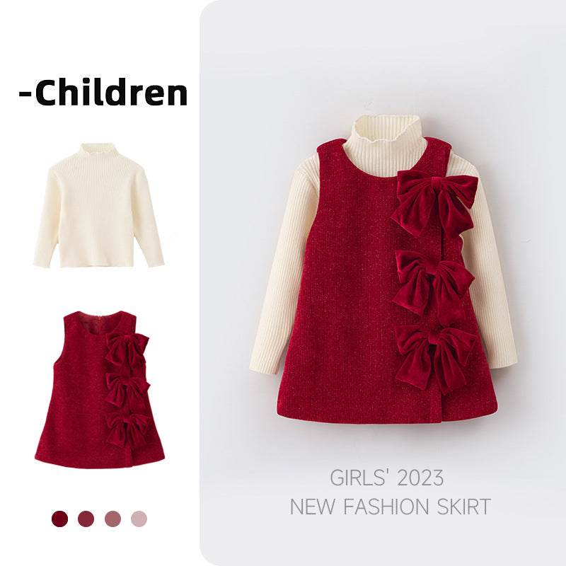 A children's winter dress