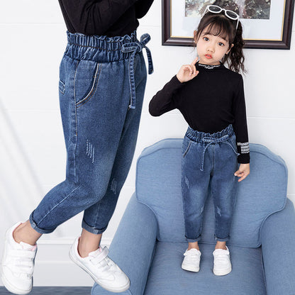 A Children's Denim Pants