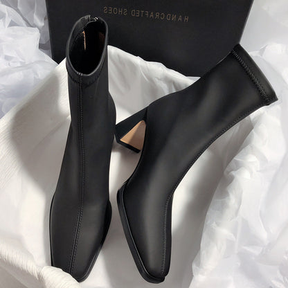 A Ladies' High Heel Boots
