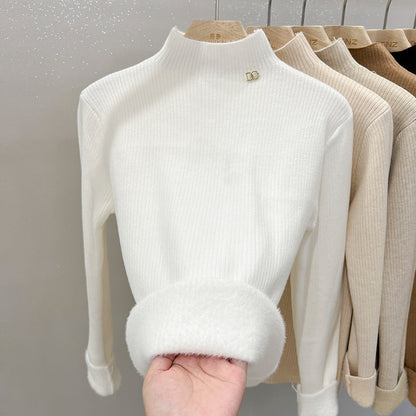 A Knitted sweater thermal top