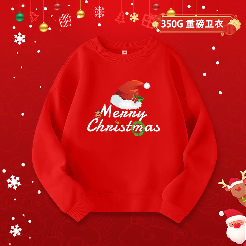 A children's adult parent-child sweater