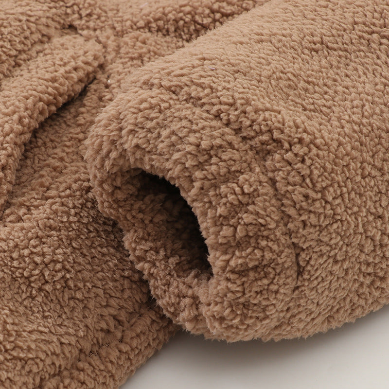 A Children's fleece warm jacket