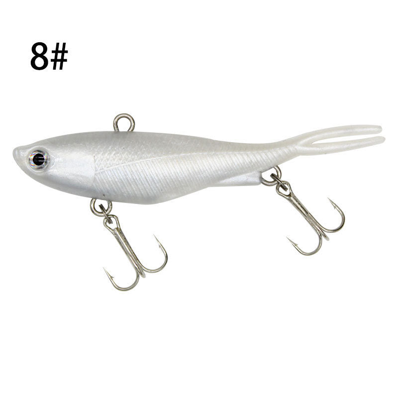 A soft lure fork tail bag lead fish simulation bait 21g