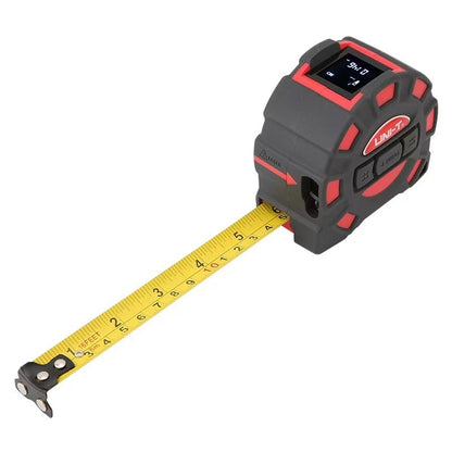 A LM60T Laser Rangefinder 60m Infrared Electronic Measure Digital Display Steel Tape Measure