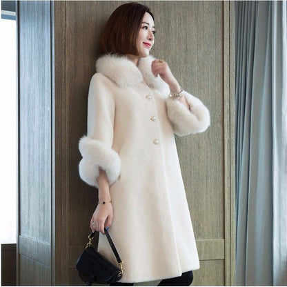 A medium and long coat