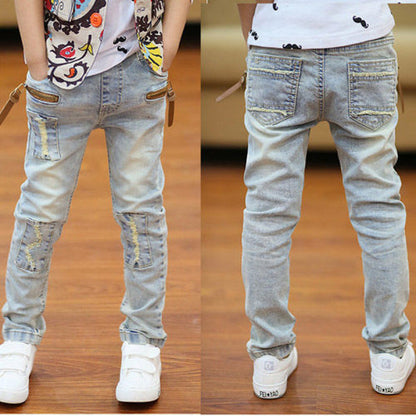 A Children's Denim Pants