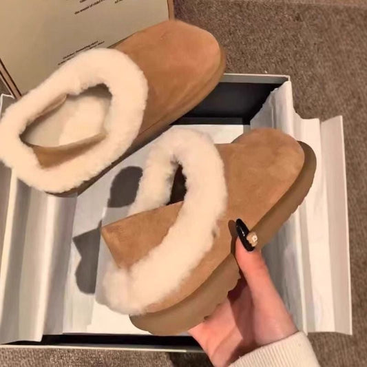 A plush slipper