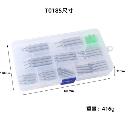 A inverted fishing lead pendant primary color set