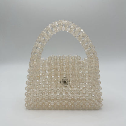 A niche design bag women's summer high-value girlfriends with the same multi-color cut beaded bag handmade DIY handbag