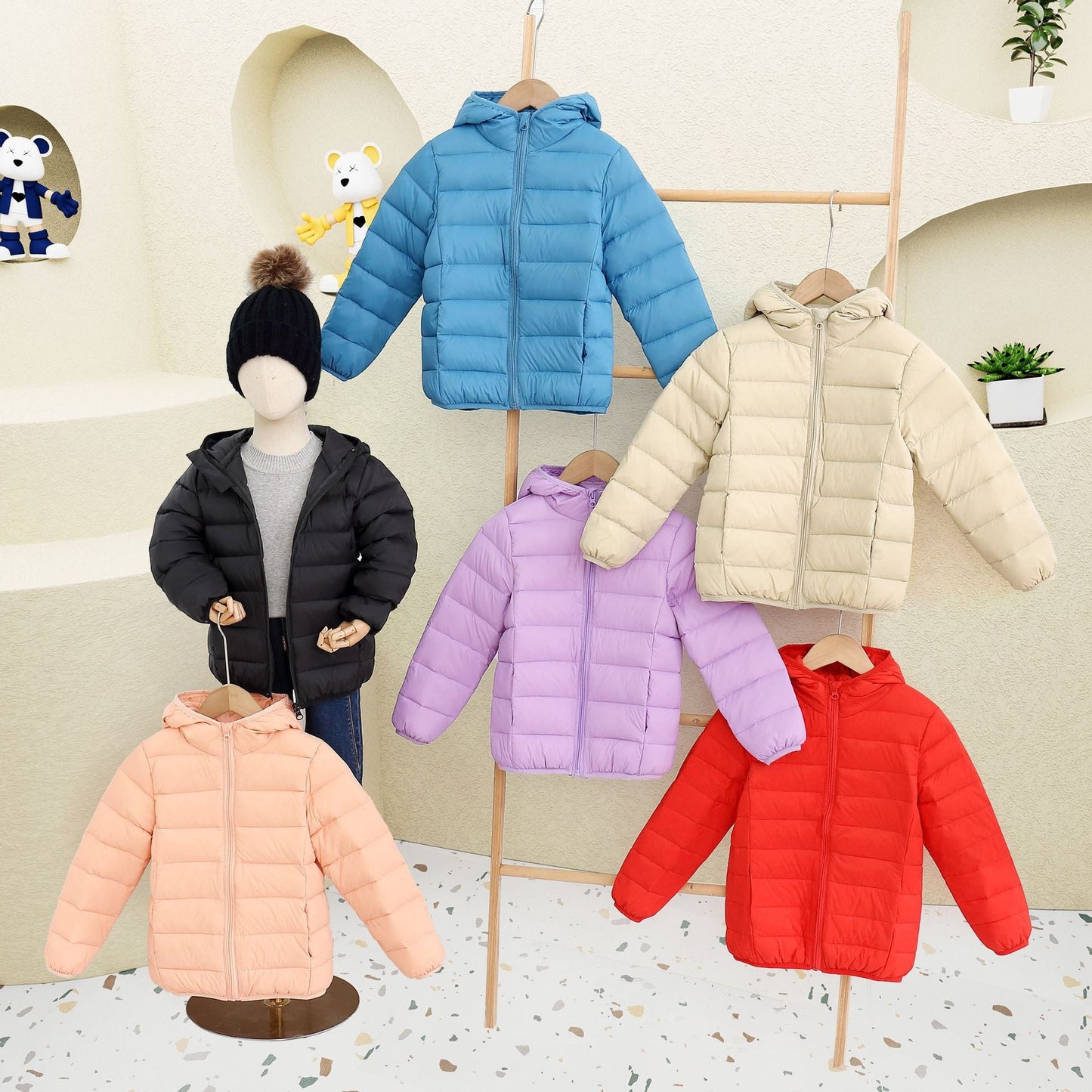 A Children's warm jacket