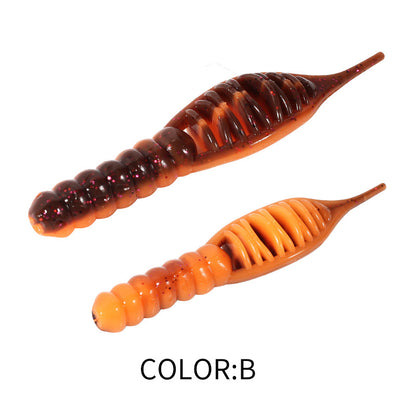 A Luya thread soft bait larval soft bait