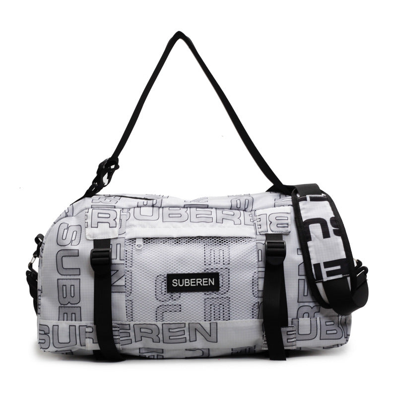 A printed large capacity bag